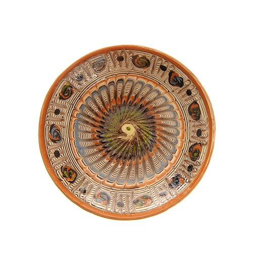 Meli Melo - Farfurie decorativa, ceramica de korund