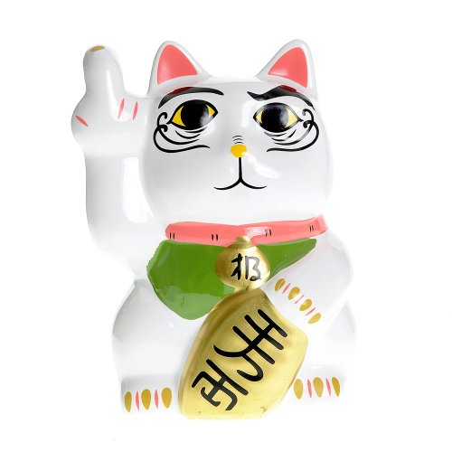 Pusculita din ceramica model pisica 15 cm