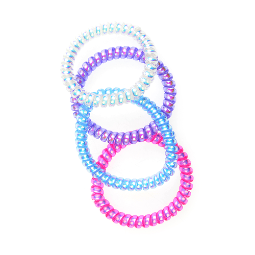 Set 4 elastice spiralate