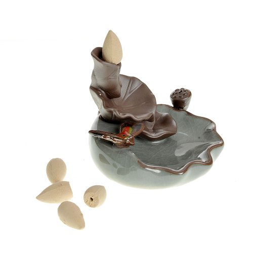 Meli Melo - Suport aromaterapie din ceramica cu conuri