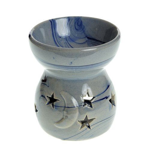 Meli Melo - Suport aromaterapie din ceramica cu stele