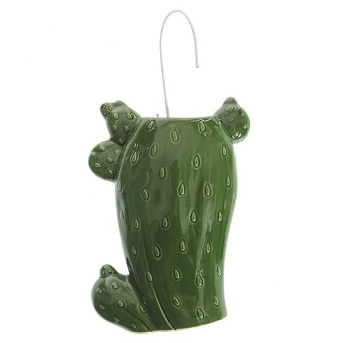 Suport umidificator cactus verde 11x4x18cm