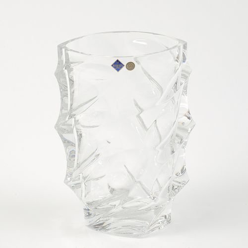 Vaza cristal detalii in relief