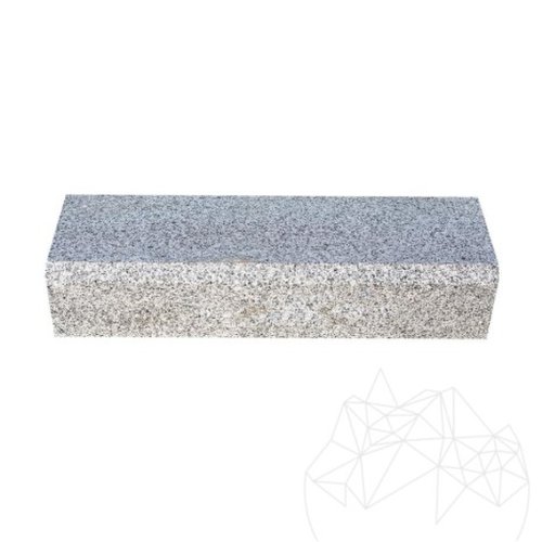 Piatraonline - Bordura granit bianco sardo 10 x 15 x 50 cm (bizot 2cm 1l)