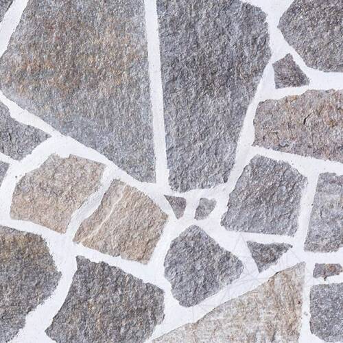 Piatraonline - Gratar gradina mic - placat cu piatra poligonala homa