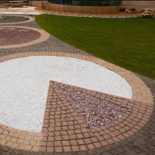 Piatraonline - Mozaic decorativ marmura thasos 8-16 mm kg