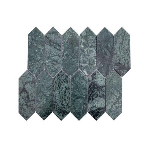 Piatraonline - Mozaic marmura teos pillar polisata, 30.5 x 28 cm