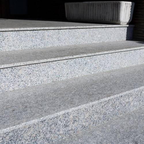 Piatraonline - Treapta granit rock star grey fiamat 120 x 33 x 2 cm