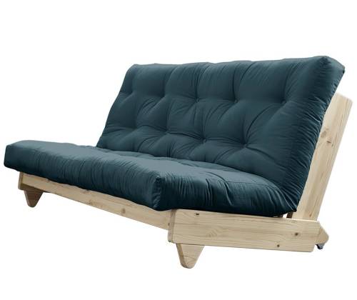 Karup Design - Sofa extensibila fresh natural & petrol blue 140x200 cm