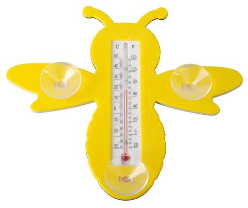 Esschert Design - Termometru pentru exterior yellow bee