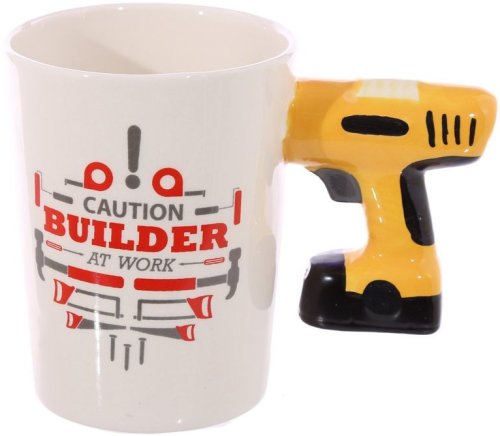 Puckator - Cana - shaped handle electric drill with builder decal