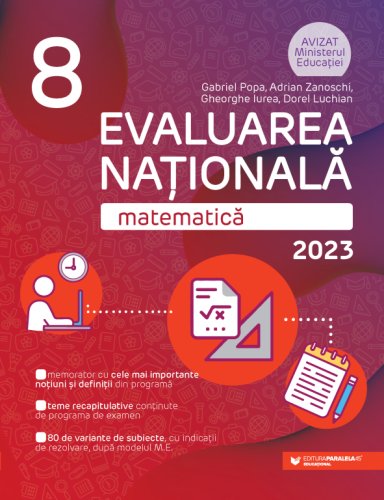 Evaluare Nationala 2023 Matematica clasa a VIII-a