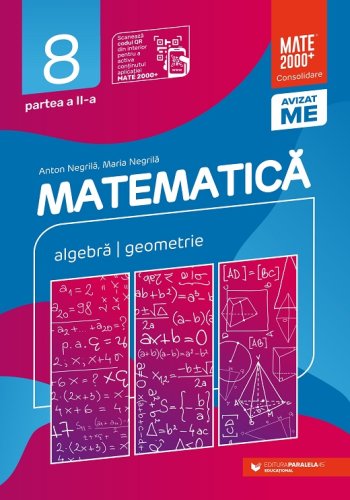 Matematica Algebra geometrie Clasa a VIII-a Consolidare Partea a II-a - 2022-2023