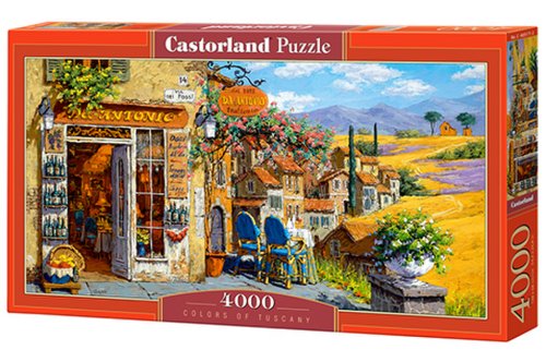 Puzzle 4000 piese Colors of Tuscany