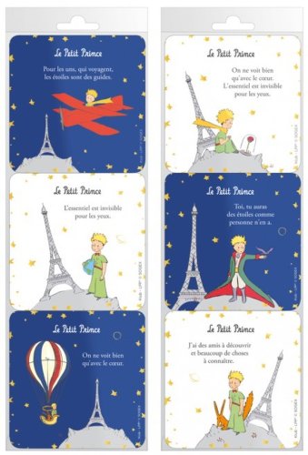 Set 6 suporturi pahare - Le Petit Prince a Paris