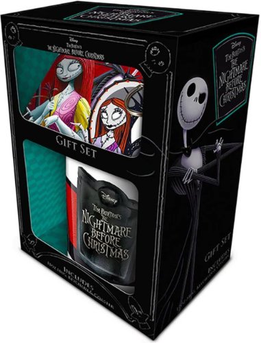 Set cadou cana coaster si breloc - Nightmare Before Christmas - Jack Sally