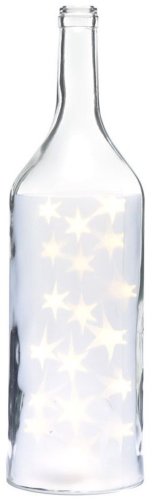 Sticla decorativa mare cu luminite Led Xmas