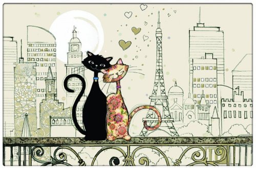 Suport farfurie- Chats Tour Eiffel