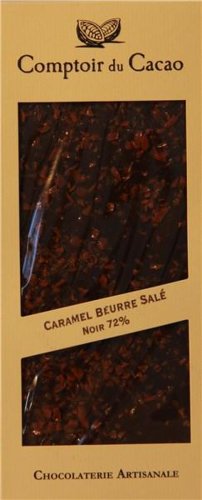 Tableta de ciocolata - Caramel Blurre Sale Noir 72 