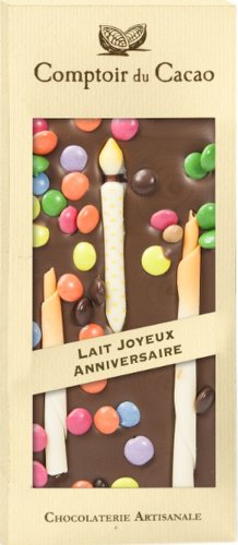 Comptoir Du Cacao - Tableta de ciocolata - lait joyeux anniversaire
