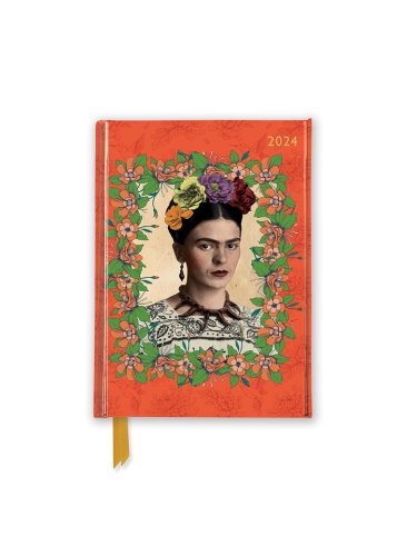 Agenda - frida kahlo 2024 luxury pocket diary | flame tree publishing