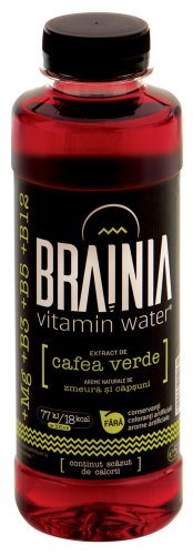 Apa cu vitamine Brainia - Extract Cafea verde - 500 ml | Brainia