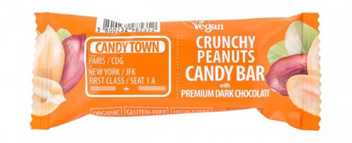 Baton - candy town: crunchy peanuts with dark chocolate | leya