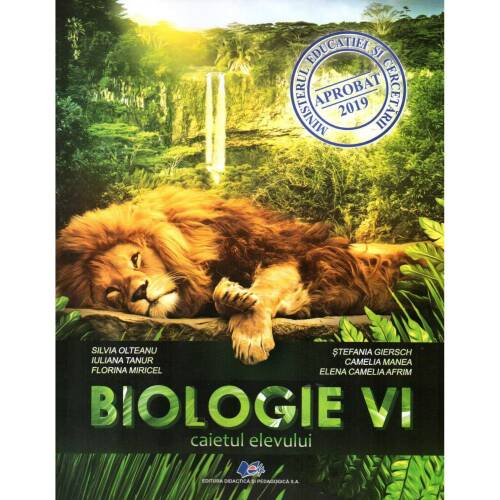 Biologie caietul elevului clasa a VI-a | Silvia Olteanu