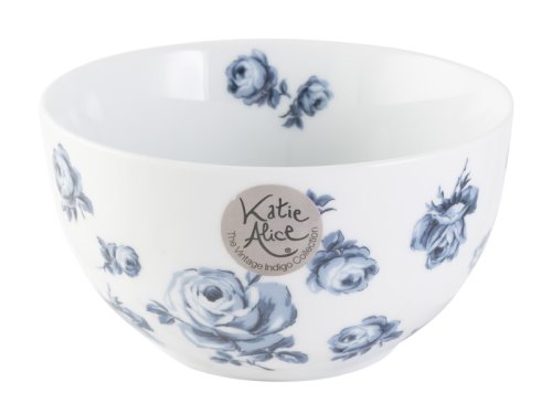 Bol - Vintage Indigo Floral Cereal Bowl | Katie Alice