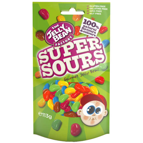 Bomboane - jelly bean supersours gourmet | jelly bean factory