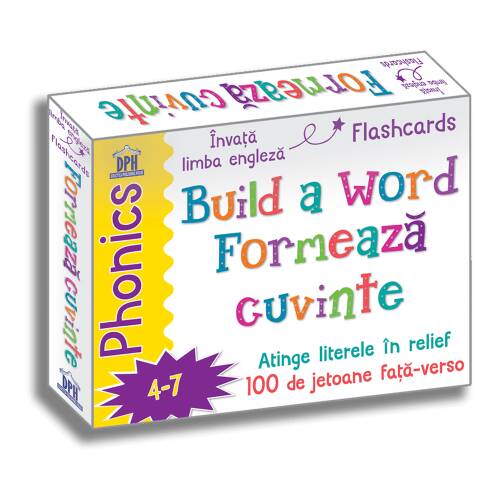 Build a word - Formeaza cuvinte - Jetoane Limba Engleza | Fran Bromage