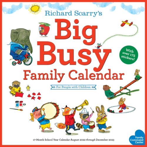 Calendar - richard scarry big busy family 2023 | workman publishing