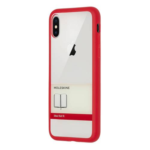 Carcasa iPhone X - Red - Hard | Moleskine