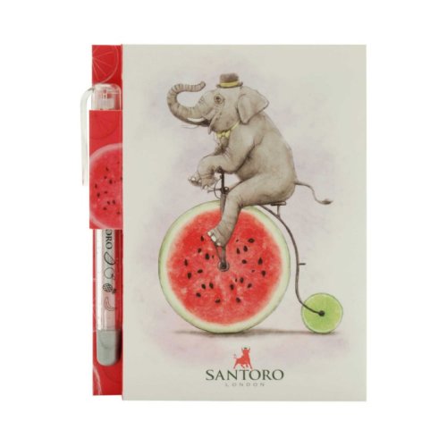Carnetel de buzunar - Elefant | Santoro