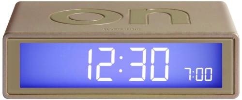 Ceas cu Alarma - Flip Clock - Soft Gold | Lexon