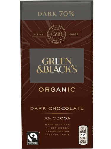 Ciocolata - 70% cocoa dark chocolate, organic | green&black's