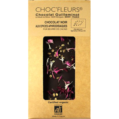 Ciocolata amaruie cu condimente afrodiziace | Choc Fleurs