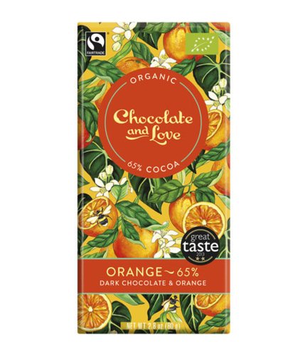 Ciocolata amaruie cu extract de portocale | Chocolate and Love