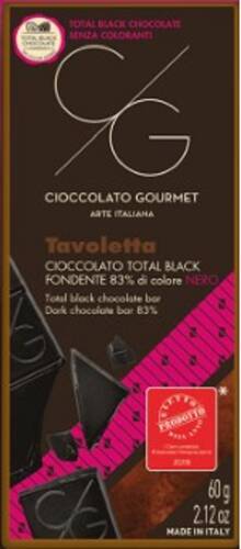 Ciocolata artizanala neagra Total Black | Cioccolato Gourmet