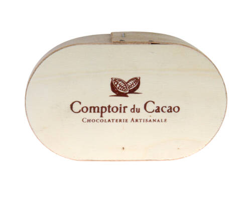 Ciocolata - assortment wood box (120 g) | comptoir du cacao