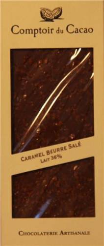 Ciocolata cu lapte si unt de caramel sarat | Comptoir du Cacao