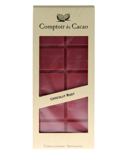 Ciocolata - gourmet bar ruby nature | comptoir du cacao