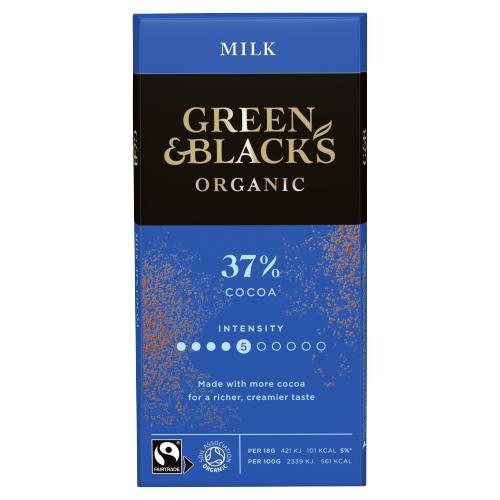 Ciocolata - Milk Chocolate Bar - Green & Black's | Unicorn Naturals