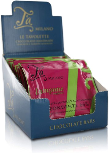 Ciocolata neagra 66% cu zmeura | T'A Milano