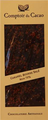 Ciocolata neagra cu unt de caramel sarat | Comptoir du Cacao