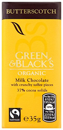 Ciocolata organica cu lapte si Butterscotch | Green&Black's