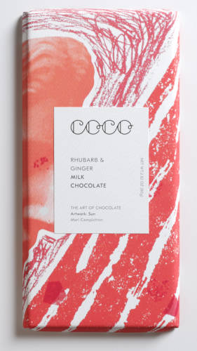 Ciocolata - Rhubarb and Ginger | Coco Chocolatier