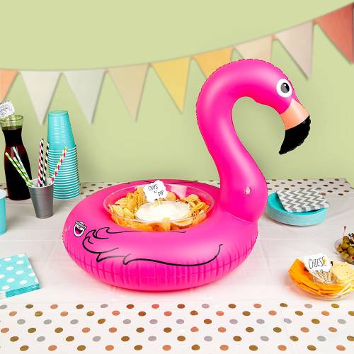 Colac gonflabil pentru boluri - Flamingo | BigMouth Inc