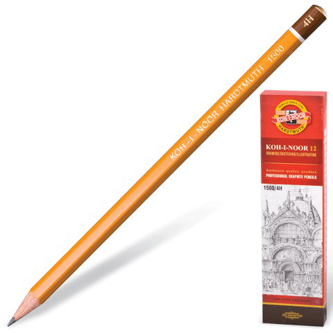 Creion - grafit 1500 4h | koh-i-noor