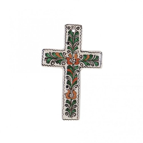Cruce ceramica colorata corund | Invie Traditia